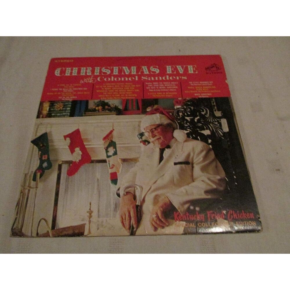 Colonel Sanders - Christmas Eve with LP Various Vinyl Record 1967